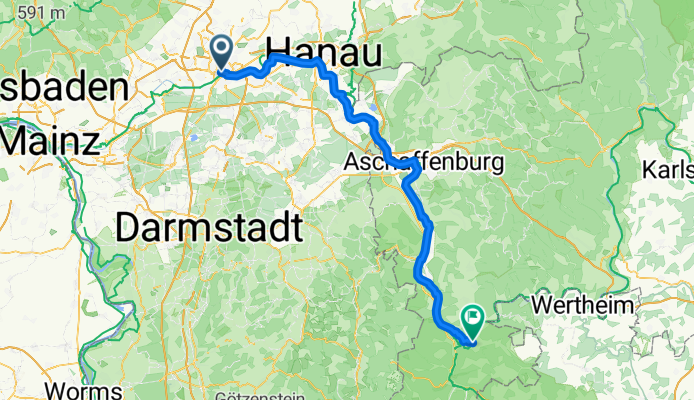 Frankfurt am Main - Miltenberg