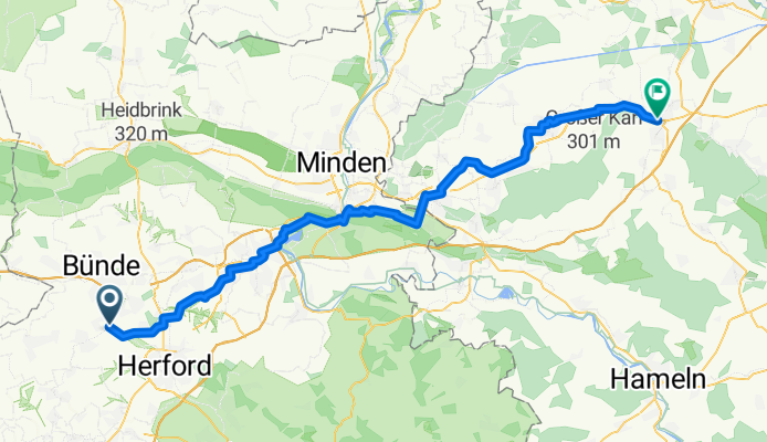 Hiddenhausen - Rodenberg