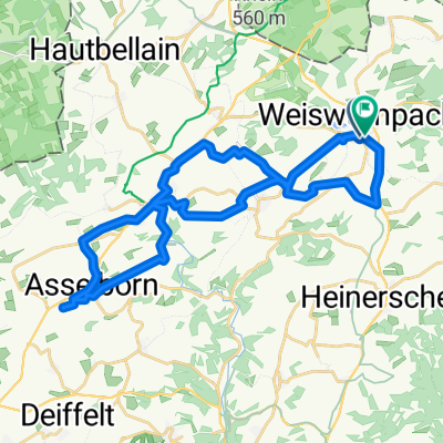 Cité am Duarref, Weiswampach nach Cité am Duarref, Weiswampach