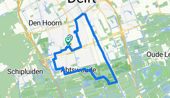 Eisenhowerlaan, Delft naar Eisenhowerlaan, Delft