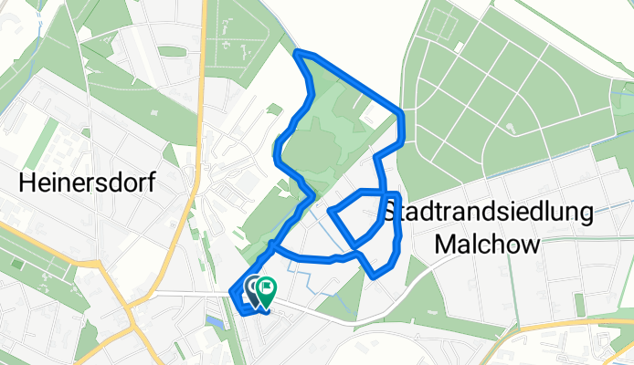 Bromelienweg, Berlin nach Hibiskusweg, Berlin