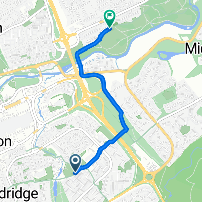 Ambrose Rise, Livingston to Tay Walk, Livingston