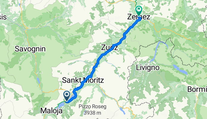 5. Von Sils im Engadin bis Zernez