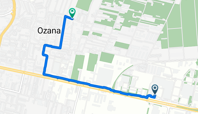 Route from Bulevardul Theodor Pallady 51N