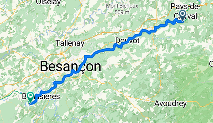 Clerval - Boussières