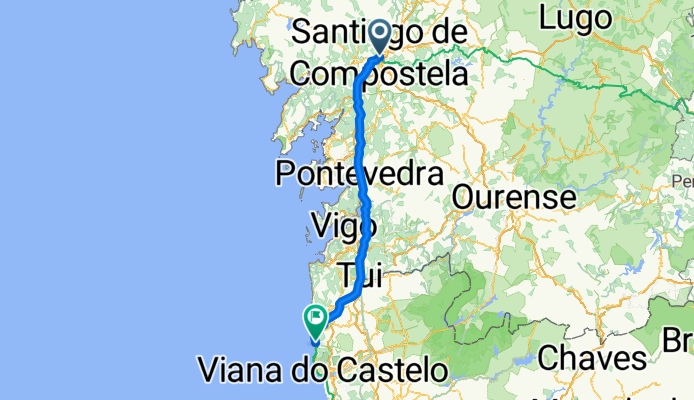 Santiago de Compostela - Vila Praia de Âncora