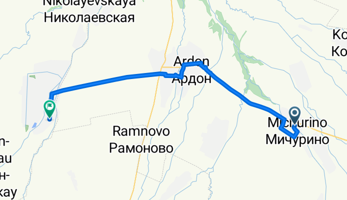 Архонская - Дигора