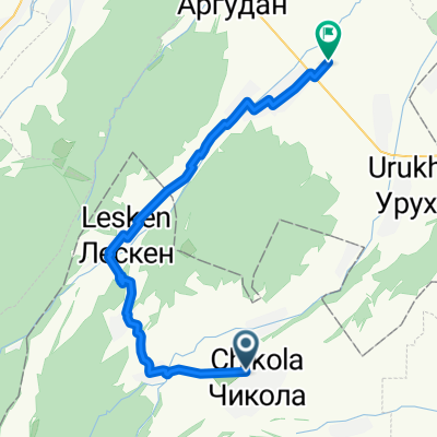 Чикола - Старый Урух