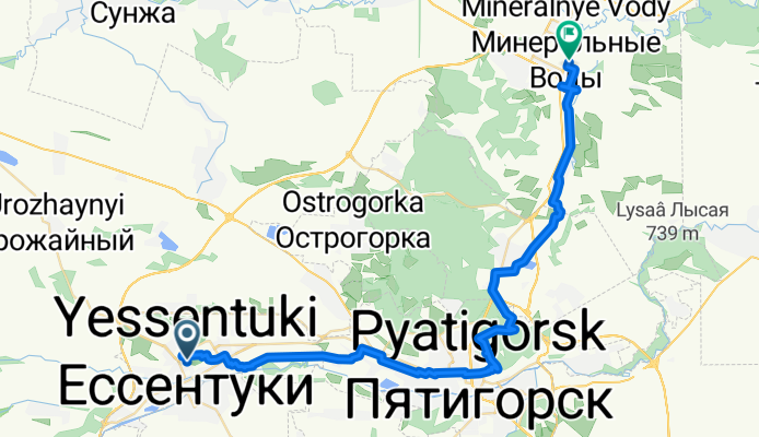 Ессентуки - Минеральные Воды