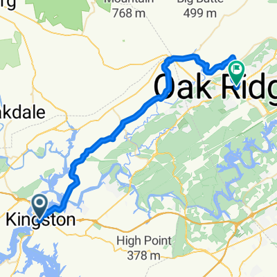 Day 29: Kingston to Oak Ridge, TN