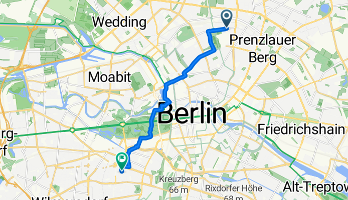 Rhinower Straße nach Motzstraße