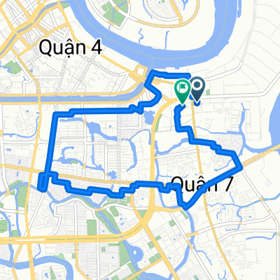 Alley 296 Huynh Tan Phat, Ho Chi Minh City to Alley 296 Huynh Tan Phat, Ho Chi Minh City