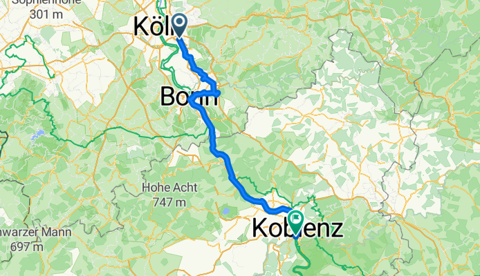 Gremberghoven - Koblenz