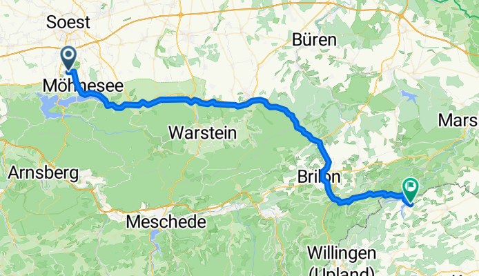 Von Möhnesee bis Diemelsee