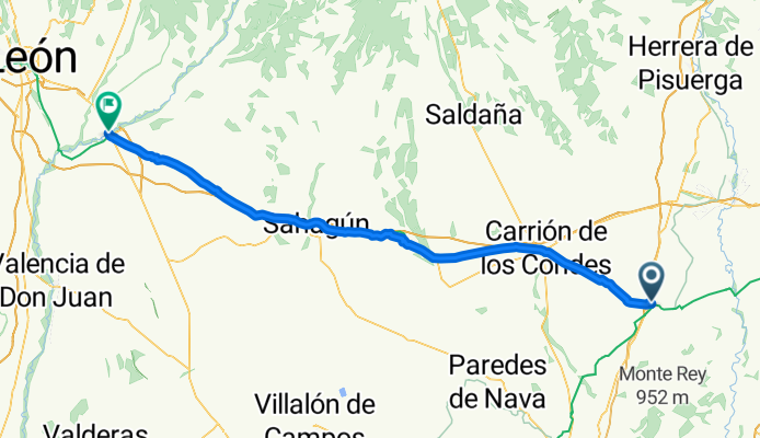 Frómista - Mansilla de las Mulas