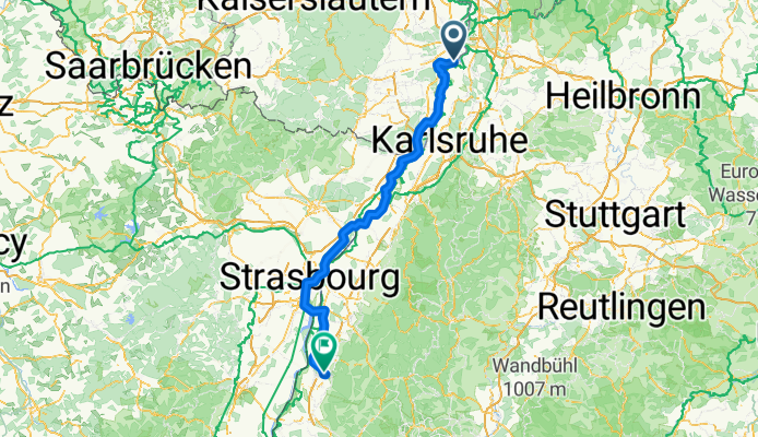 Oberhausen-Rheinhausen - Kippenheim