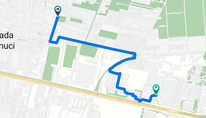 Route to Bulevardul Theodor Pallady