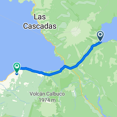Route in Puerto Varas