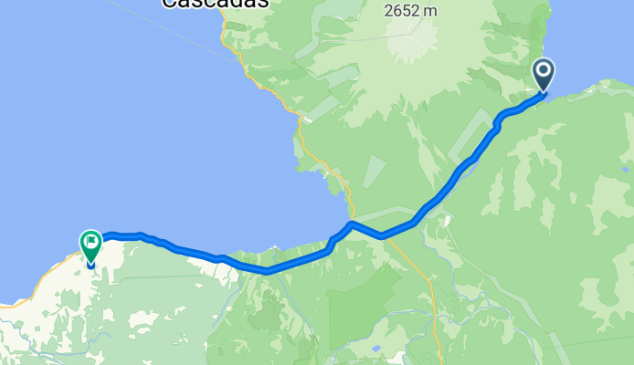 Route in Puerto Varas