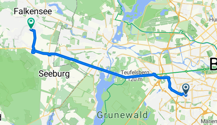 Pfalzburger Straße 43-44 nach Clara-Zetkin-Straße 30a