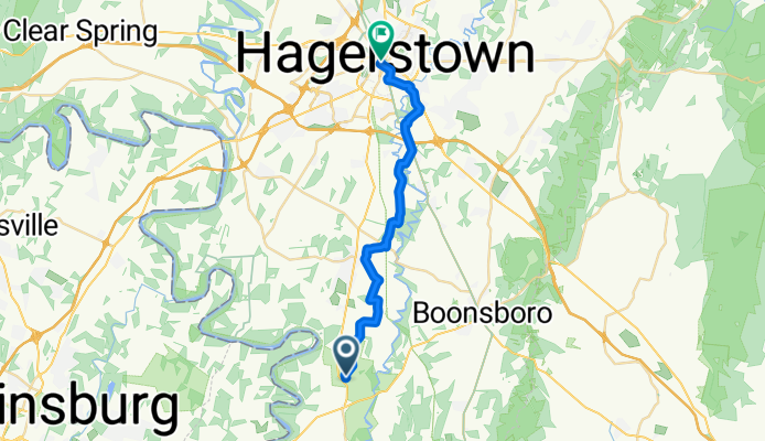 Day 61: Antietam/Sharpsburg to Hagerstown, MD