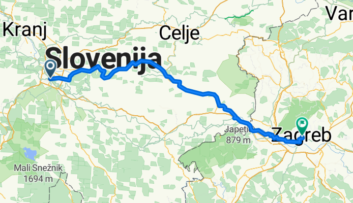 Von Laibach bis Zagreb