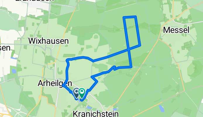 Mühlchen Triathlon Radstrecke