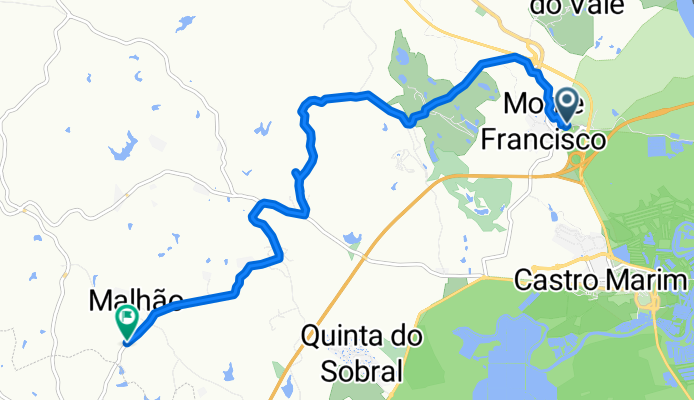 Rua do Miramonte, Castro Marim to Castro Marim, Castro Marim