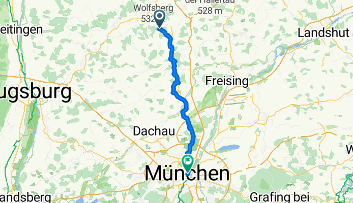 Pfaffenhofen an der Ilm - MĂźnchen