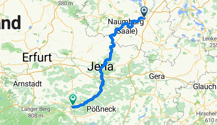 Weißenfels - Rudolstadt