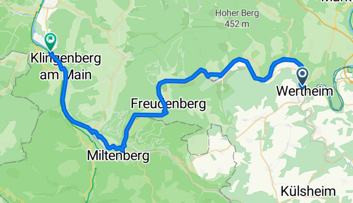 Kreuzwertheim - Wörth am Main