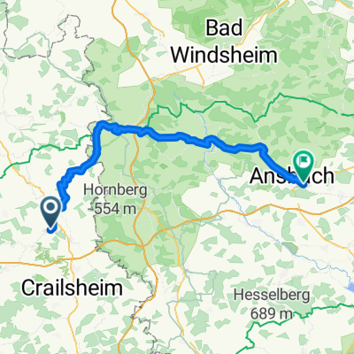 Rot am See - Ansbach