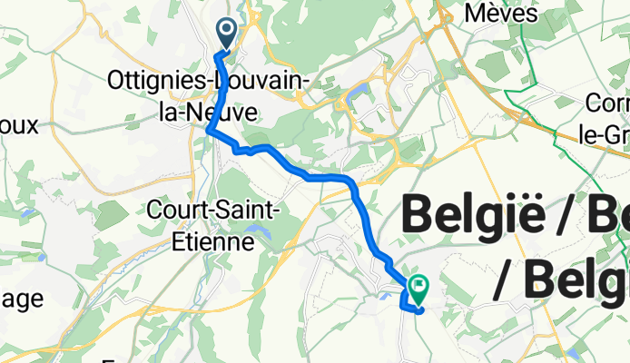 De Clos de la Rivière à Rue de Bayau