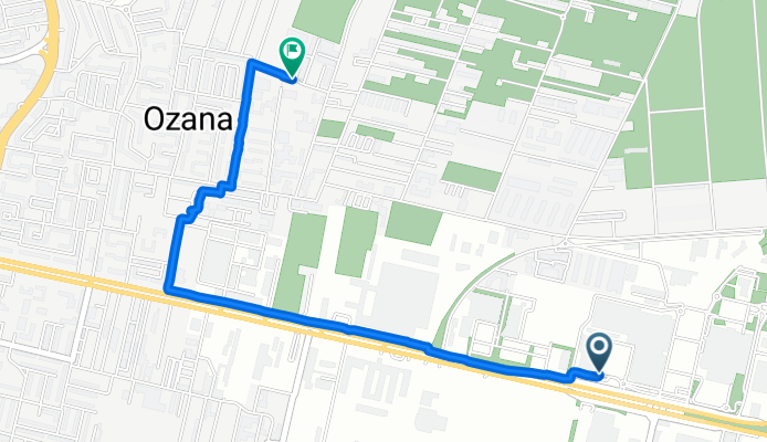 Route from Bulevardul Theodor Pallady 51N