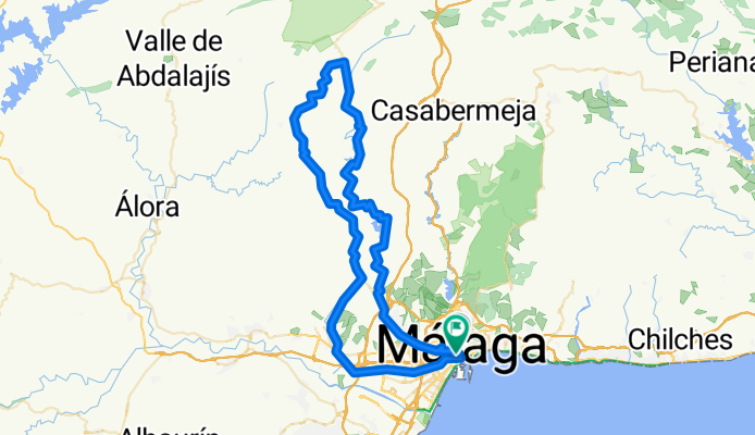 RB-09 Malaga-PTO. Torre-Villanueva Concepcion-Almogia-Los Nunez-Campanillas-Malaga