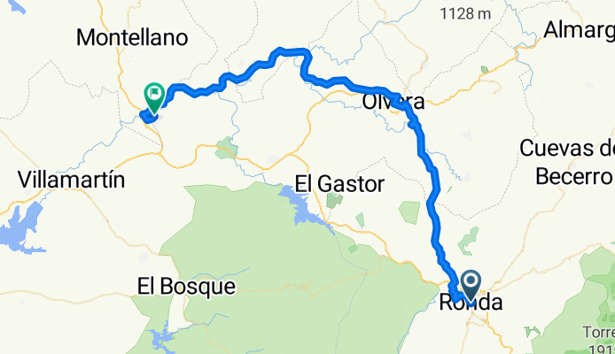 From Ronda to Puerto Serrano