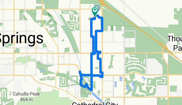 Avenida Marquesa, Cathedral City to Avenida Marquesa, Cathedral City