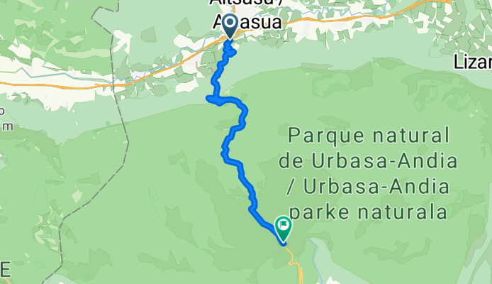 PUERTO DE URBASA (por Olazagutía)