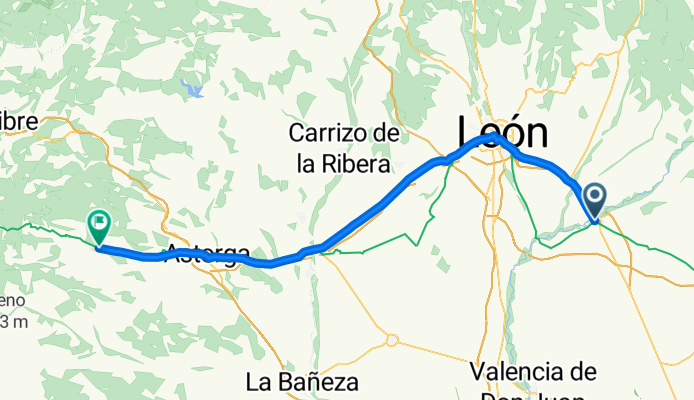 Mansilla de las Mulas - Santa Colomba de Somoza