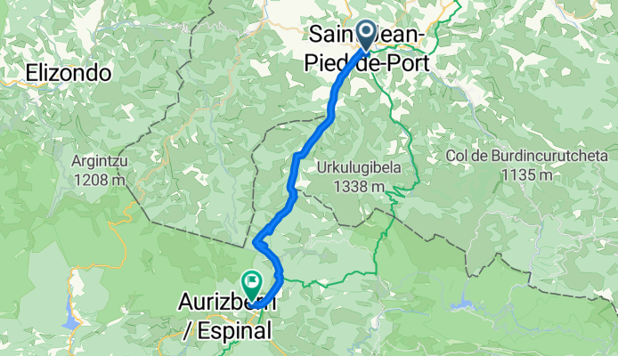 Saint-Jean-Pied-de-Port - Garralda