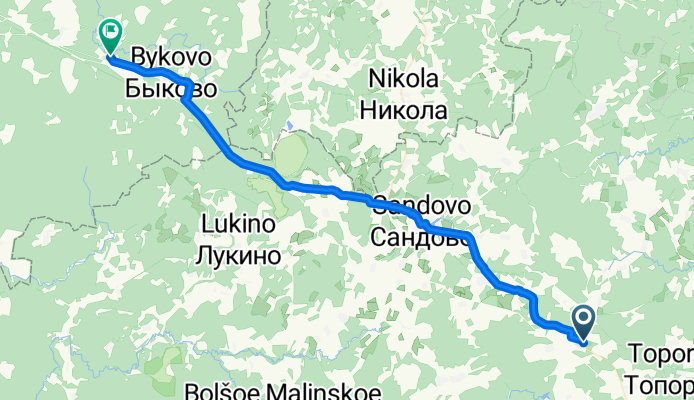 Сандово - Пестово