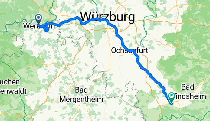 Kreuzwertheim - Burgbernheim