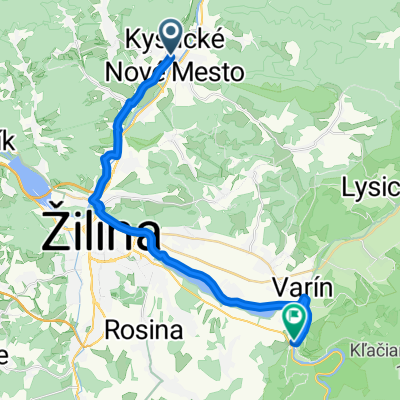 KM- Rudina- Budatín - Žilina (v.dielo)