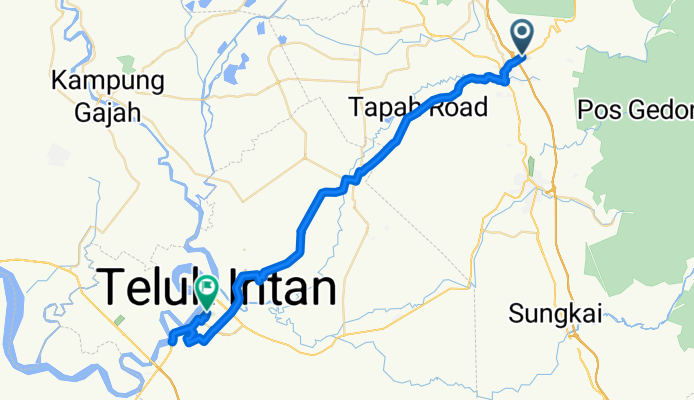 Jalan Ixora No 11A to Jalan Sultan Abdullah