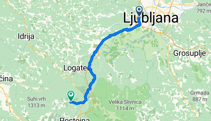 Ljubljana - Postojna