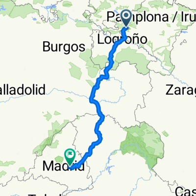 De Santa Cruz de Campezo a Coslada