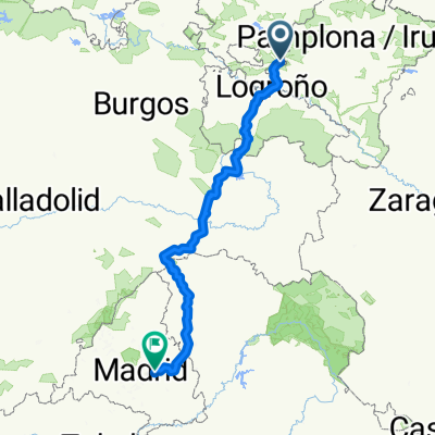 De Santa Cruz de Campezo a Coslada