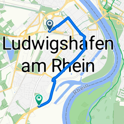 Ludwigshafen am Rhein nach Weinbietstraße, Ludwigshafen am Rhein