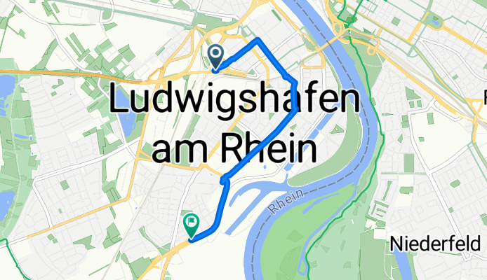 Ludwigshafen am Rhein nach Weinbietstraße, Ludwigshafen am Rhein