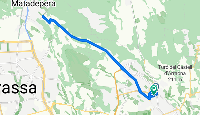 Carrer del Comte d'Urgell, Sabadell a Carrer del Comte d'Urgell, Sabadell